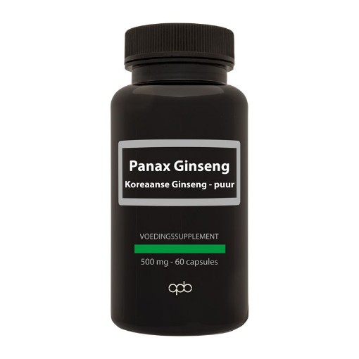 afbeelding van Panax ginseng 500 mg puur