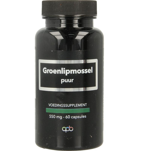 afbeelding van Groenlipmossel 550 mg puur