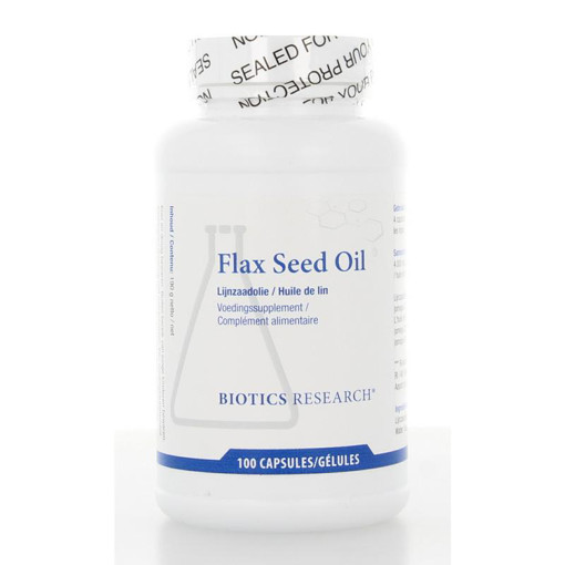 afbeelding van lijnzaad/flax seed oil Biotics