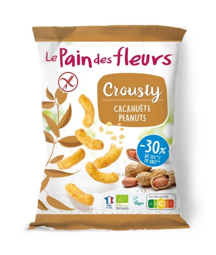 afbeelding van pain fleur chips gepoft pinda