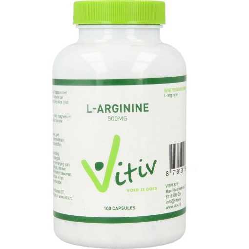 afbeelding van l arginine 500 mg