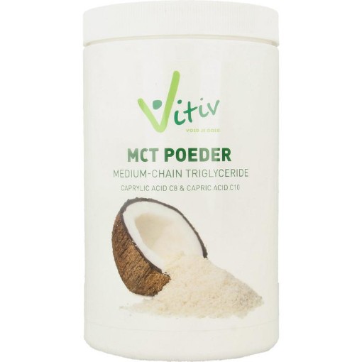afbeelding van mct poeder vegan