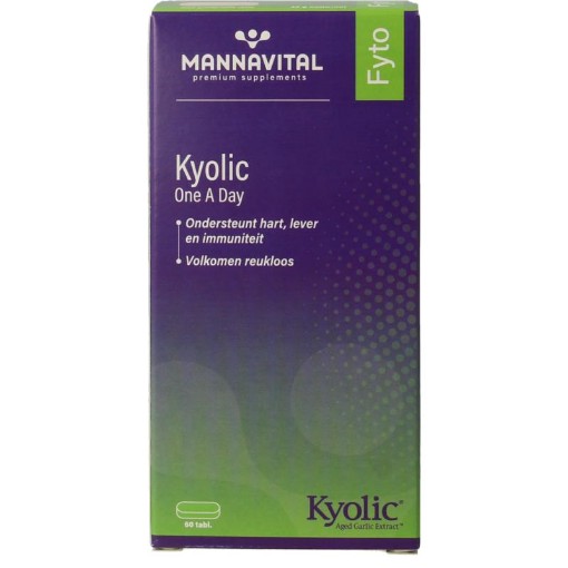 afbeelding van Mannavital kyolic one a day