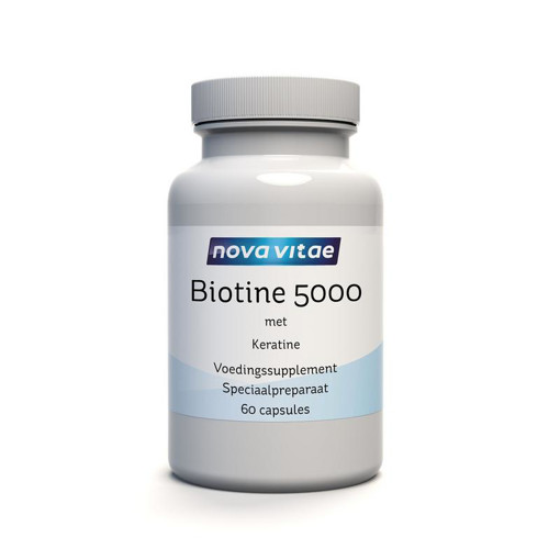 afbeelding van biotine 5000 mcg keratine alfa