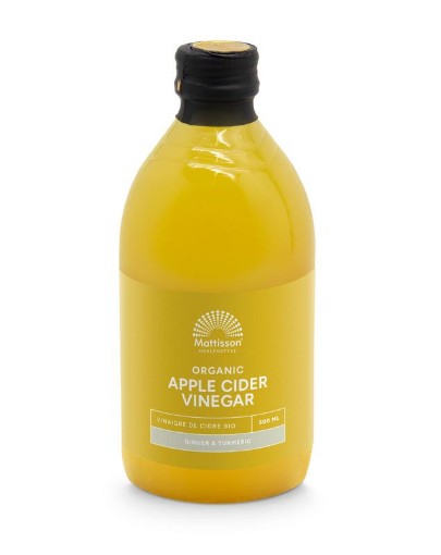 afbeelding van org apple cider vinegar ginger