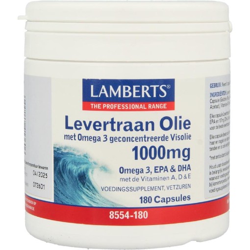 afbeelding van levertraanolie 1000mg /l8554