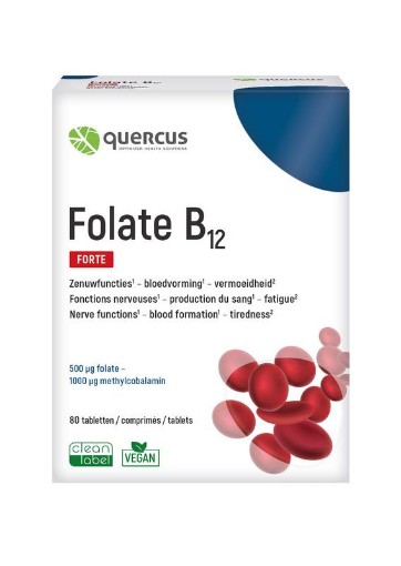 afbeelding van Quercus folate B12