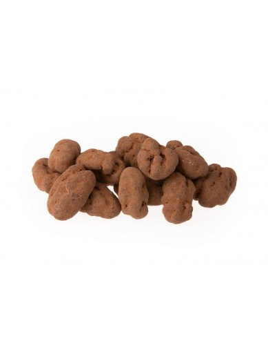 afbeelding van chocolade pecan truffels