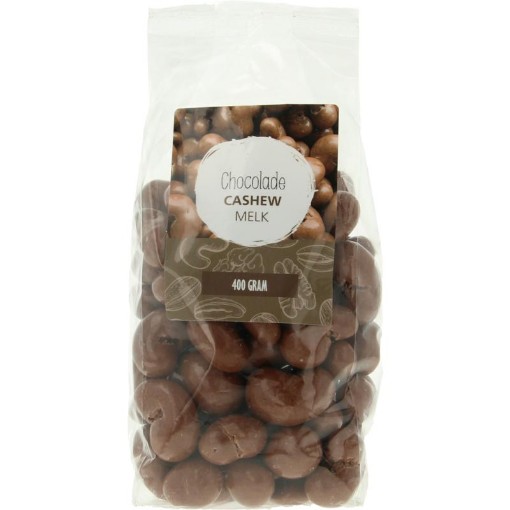 afbeelding van chocolade cashew noten melk