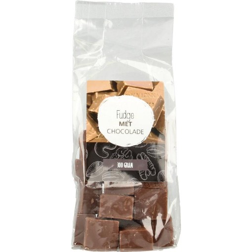afbeelding van fudge chocolade