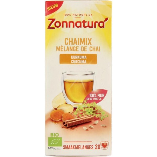 afbeelding van chai mix kurkuma zon