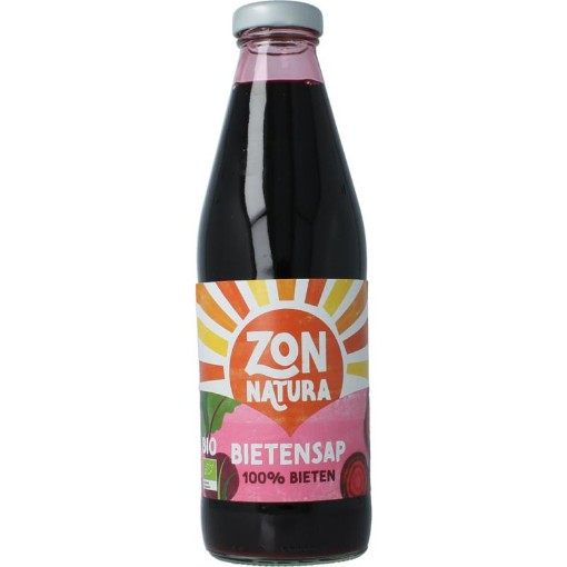 afbeelding van rode bietensap eko zon