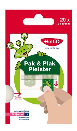 afbeelding van pak & plak groen Heltiq