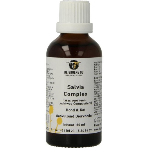 afbeelding van salvia complex hond&kat os