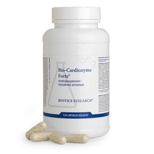 Afbeelding van Biotics Bio-Cardiozyme Forte 120 Vcaps Energetica Natura