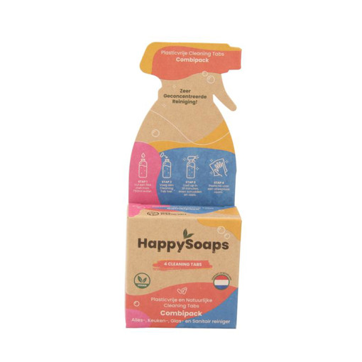 afbeelding van happy clean tabs combipack