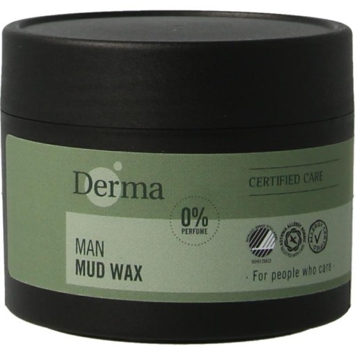 afbeelding van Derma man mud wax