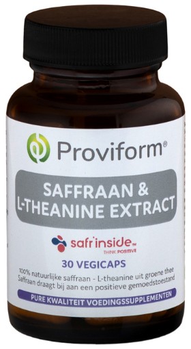 afbeelding van saffr 30 active & theanine 100