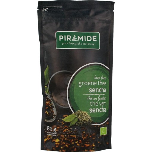afbeelding van groene thee sencha pir