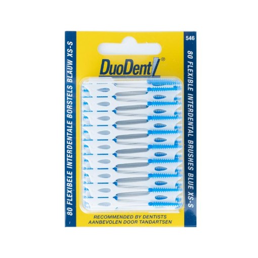 afbeelding van Duodent interd borst xs-s blau
