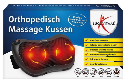afbeelding van Lucovitaal massage kussen shia