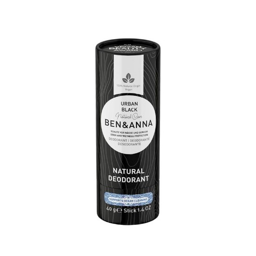 afbeelding van deodorant urban black papertub