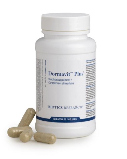 Afbeelding van Biotics Dormavit Plus 60 Capsules Energetica Natura