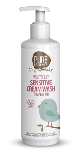 afbeelding van probiotic baby sens cream wash