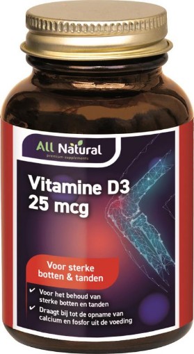 afbeelding van vit d3 25mcg