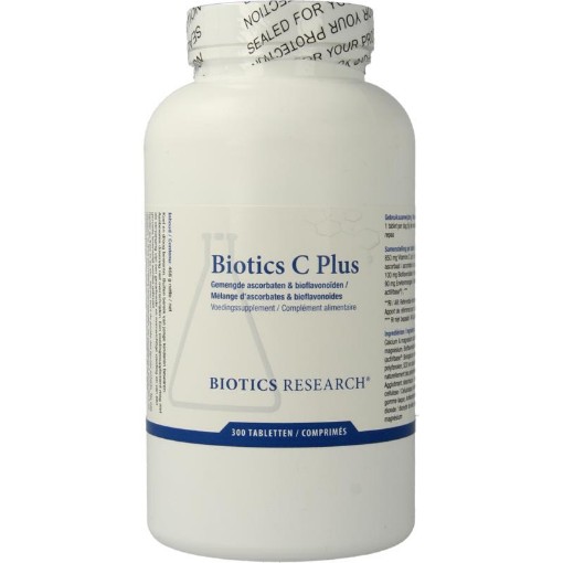 Afbeelding van Biotics C Plus 1000 mg  300 tabletten