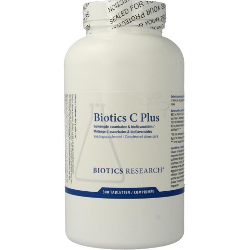 Afbeelding van Biotics C Plus 1000 mg  300 tabletten