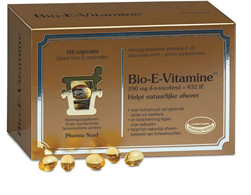 Afbeelding van Pharma Nord Bio E vitamine 290 mg 150 capsules