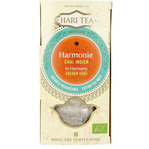 afbeelding van Hari Tea golden chai in harmo
