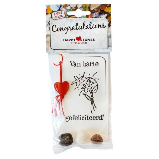 afbeelding van Happy Stones congratulations