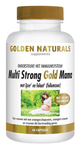 Golden Naturals Multi Strong Gold Mama 60 Vcaps afbeelding