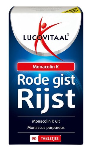 afbeelding van Lucovitaal rode gist rijst pk