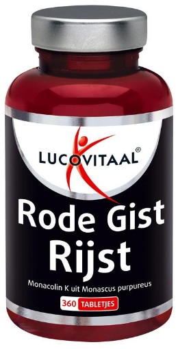 afbeelding van Lucovitaal rode gist rijst pk