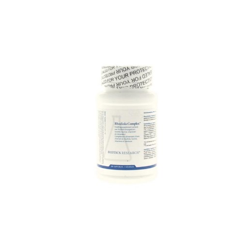 Biotics Rhodiola Complex 60 Capsules Energetica Natura afbeelding
