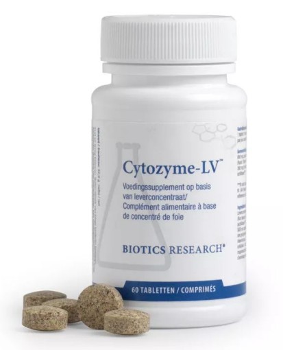 afbeelding van cytozyme lv lever Biotics