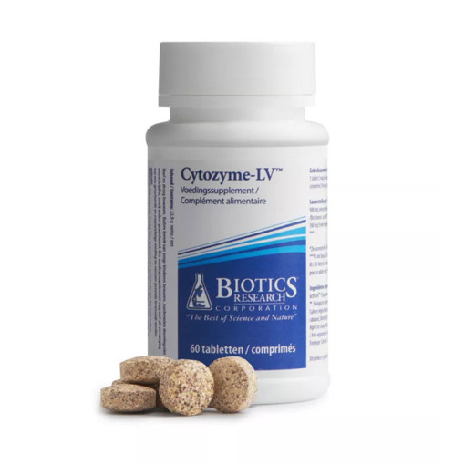 Biotics Cytozyme LV Lever 60 tabletten afbeelding