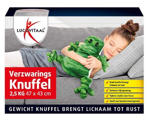 afbeelding van Lucovitaal verzwaringsknuffel