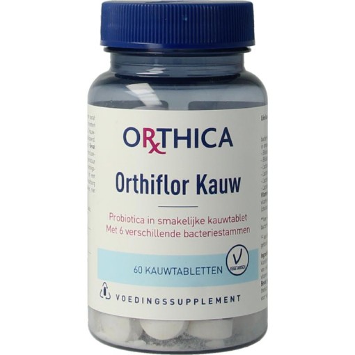Orthica Orthiflor Kauw 60 kauwtabletten afbeelding