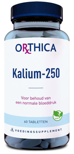 Orthica Kalium-250 60 tabletten afbeelding