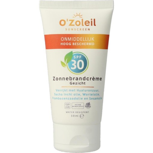 afbeelding van Zonnebrandcreme gezicht SPF30