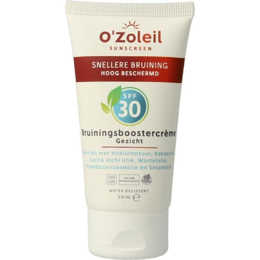 afbeelding van Bruiningsboostercreme gezicht SPF30