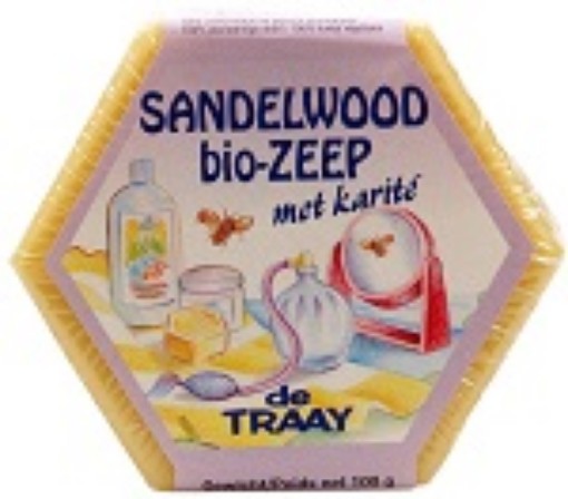 Traay Zeep Sandelhout Bio 100 gram afbeelding