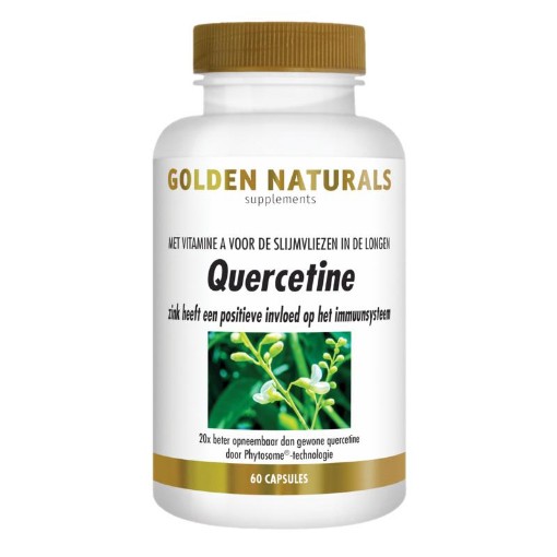 Golden Naturals Quercetine 60 capsules afbeelding