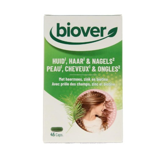 afbeelding van huid haar nagels Biover