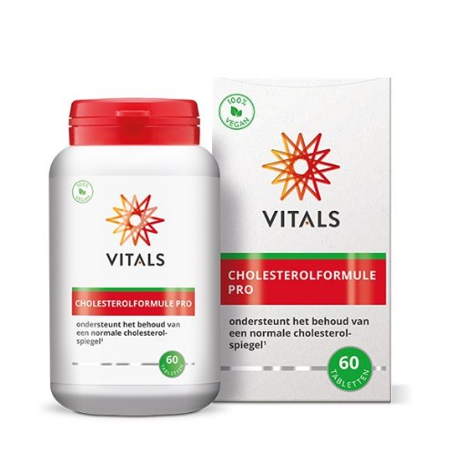 Vitals Cholesterolformule Pro 60 tabletten afbeelding