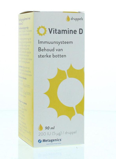 Metagenics Vitamine D liquid 90 ml afbeelding